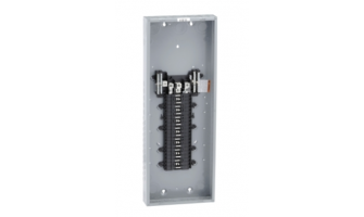 QO342L225G Load center, QO, 3 phase, 42 spaces, 42 circuits, 225A fixed main lugs, NEMA1, gnd bar