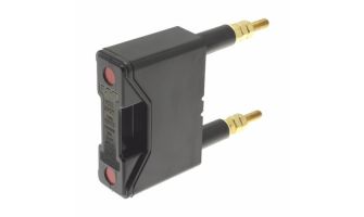 20A BACK STUD CONNECTED BLACK