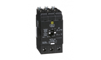 EJB34020 Mini circuit breaker, E-Frame, 20A, 3 pole, 480Y/277VAC, 100kA max, bolt on [TAA]