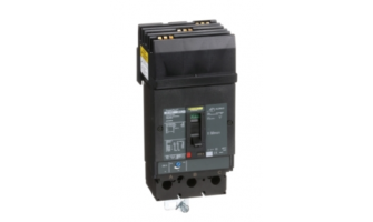 JDA36250 Circuit breaker, PowerPacT J, 250A, 3 pole, 600VAC, 14kA, I-Line, thermal magnetic, 80%, ABC