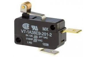 V7-1A38E9-201-2 Switches V-BASIC SW SP N.C. 5A 277VAC 1.77N SW