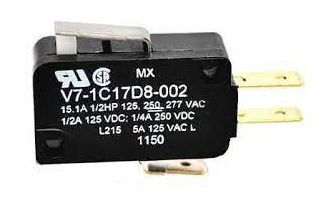 V7-1C17D8-002 Switches 15 A @ 277 VAC Strght Lever Actutor